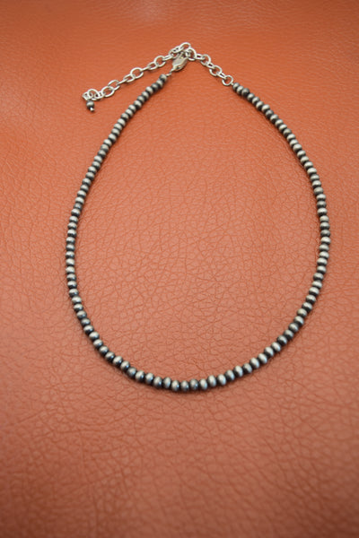 Faux Navajo Pearl Necklace - Style 3