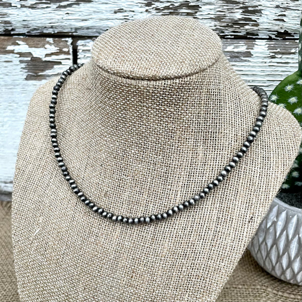 Faux Navajo Pearl Necklace - Style 6
