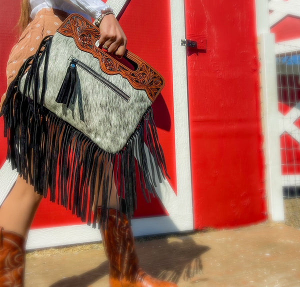 Fring Cowhide Purse