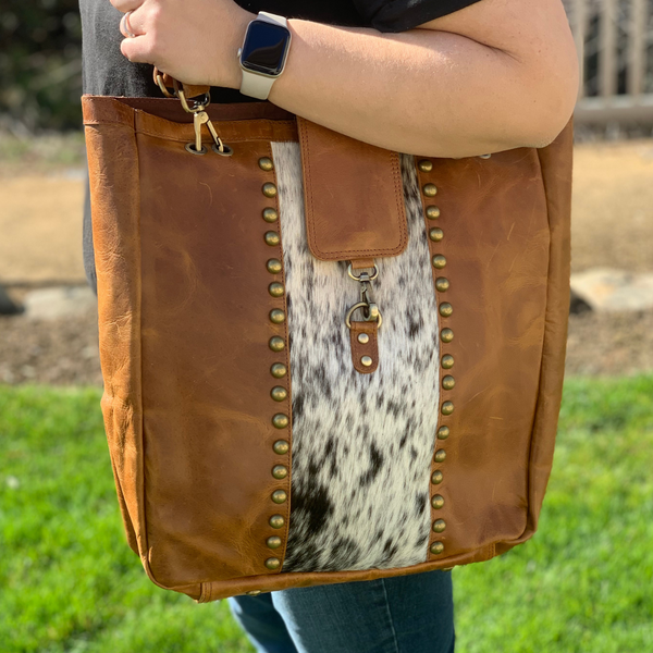 Cowhide Leather Purse