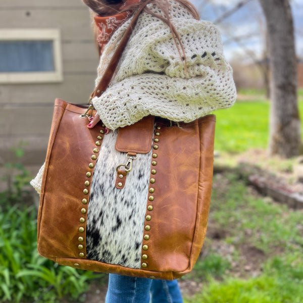 Cowhide Leather Purse